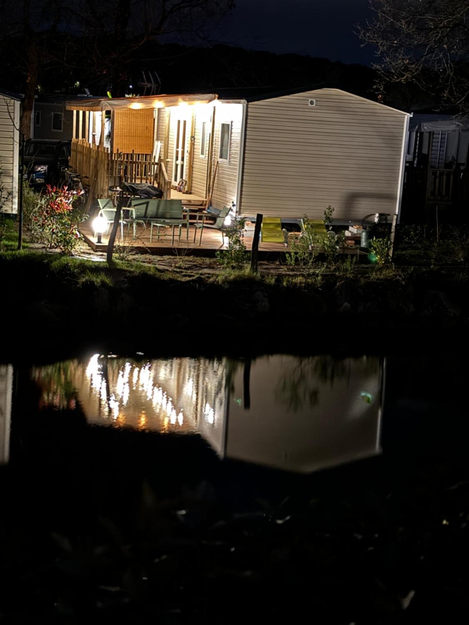 Mobil Home Tout Confort Camping Les Viviers Cap Ferret เลเฌอ-แกป-เฟร์เร ภายนอก รูปภาพ