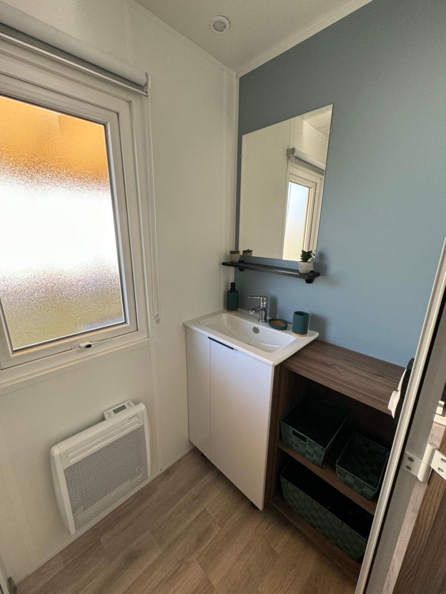 Mobil Home Tout Confort Camping Les Viviers Cap Ferret เลเฌอ-แกป-เฟร์เร ภายนอก รูปภาพ