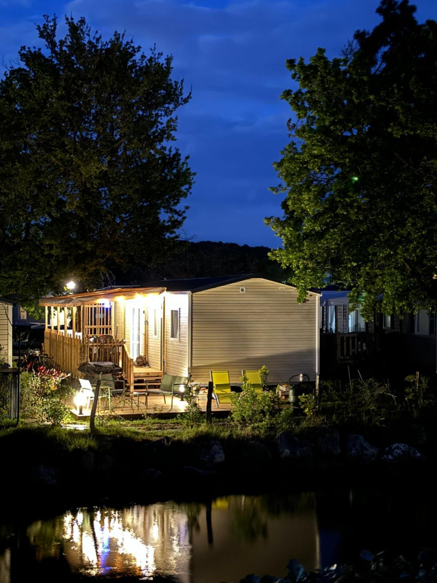 Mobil Home Tout Confort Camping Les Viviers Cap Ferret เลเฌอ-แกป-เฟร์เร ภายนอก รูปภาพ